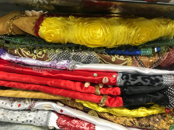 Pañuelo mantos  de Altar Para Los Orishas