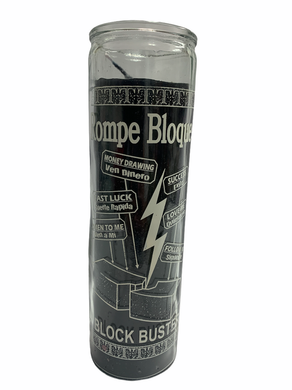 Veladora Rompe Bloque- Block Buster Candle