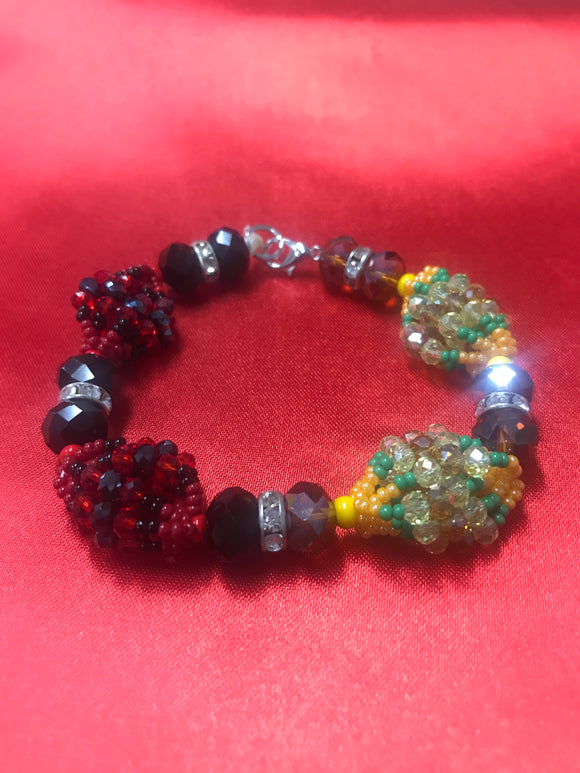 Pulsera de Elegua y Oshun- Modelo 23